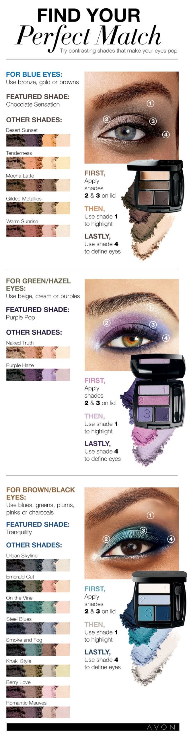 Find the perfect shade to make your eyes pop #AvonCanada