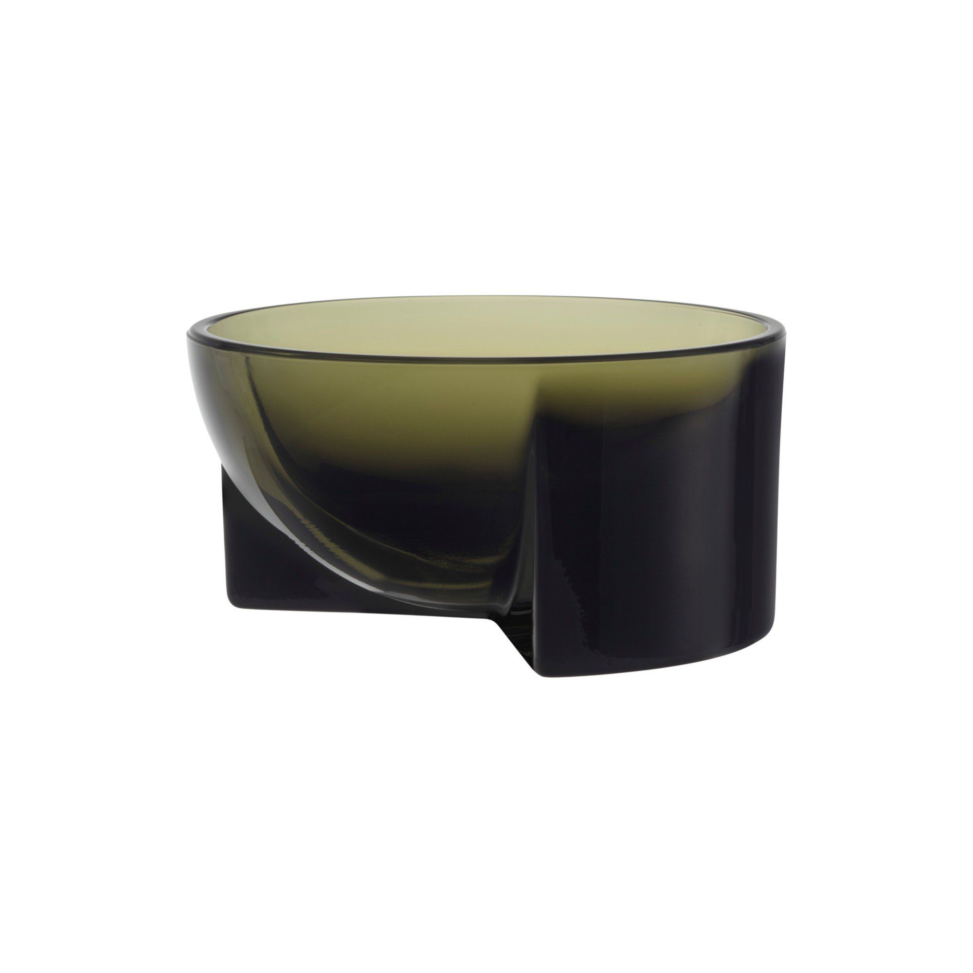 Iittala Kuru 5 Glass Bowl – Moss Green