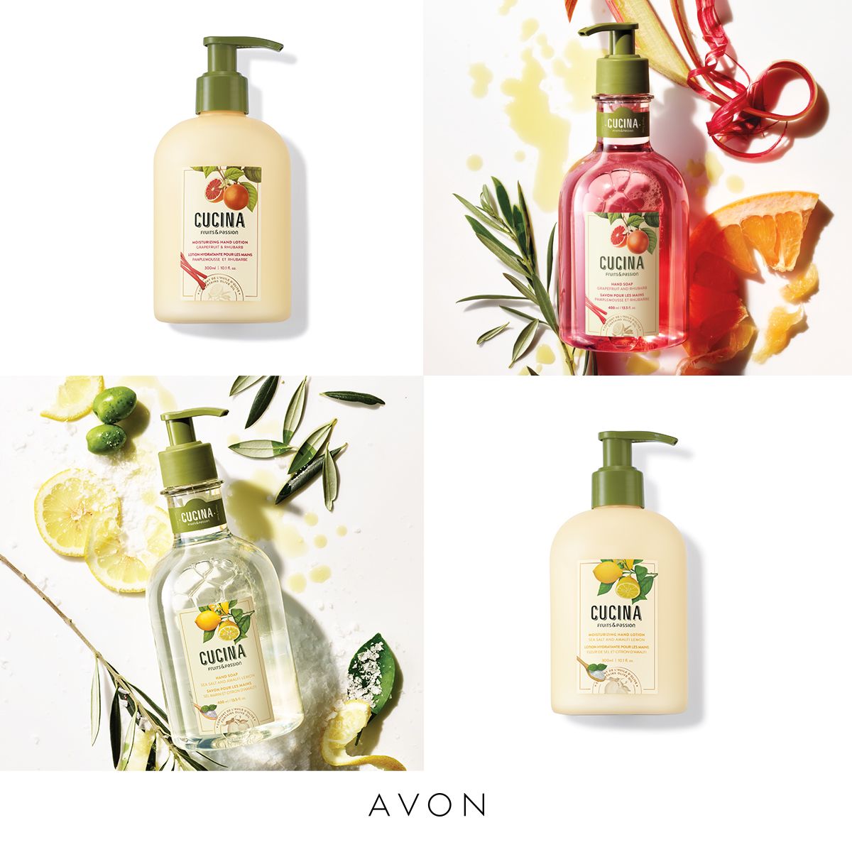 Fruits & Passion Cucina Hand Lotion and Hand Soap * Both with Olive Oil…