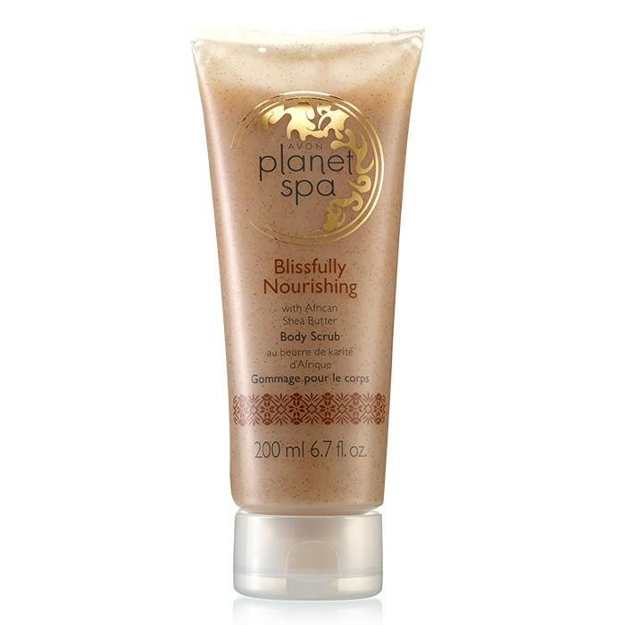 Planet Spa Blissfully Nourishing with African Shea Butter Body Scrub