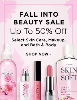 Fall into Beauty Sale – Up to 50% Off Avon Skin Care, Makeup &…