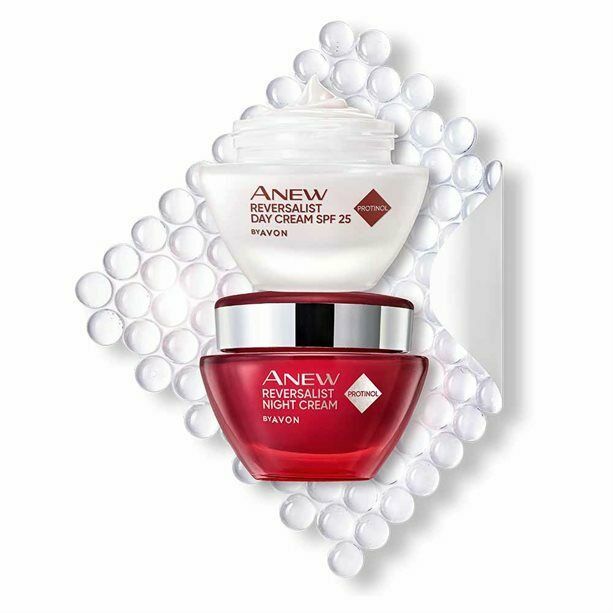 Avon Anew Reversalist : Day Perfecting + Night Revitalising Cream Set 1.7oz Ea