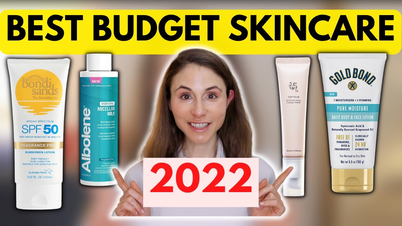 The BEST BUDGET FRIENDLY SKINCARE PRODUCTS OF 2022