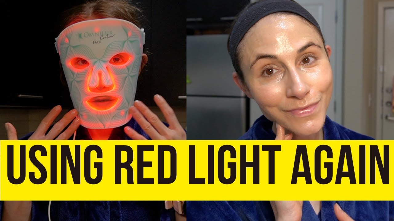 Using My Red Light Mask Again | Skincare Vlog