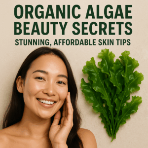 Generate a high-quality, relevant image prompt for an article about: Organist Algae Beauty Secrets: