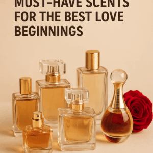 Generate a high-quality, relevant image prompt for an article about: Perfume Sales: Must-Have Scents